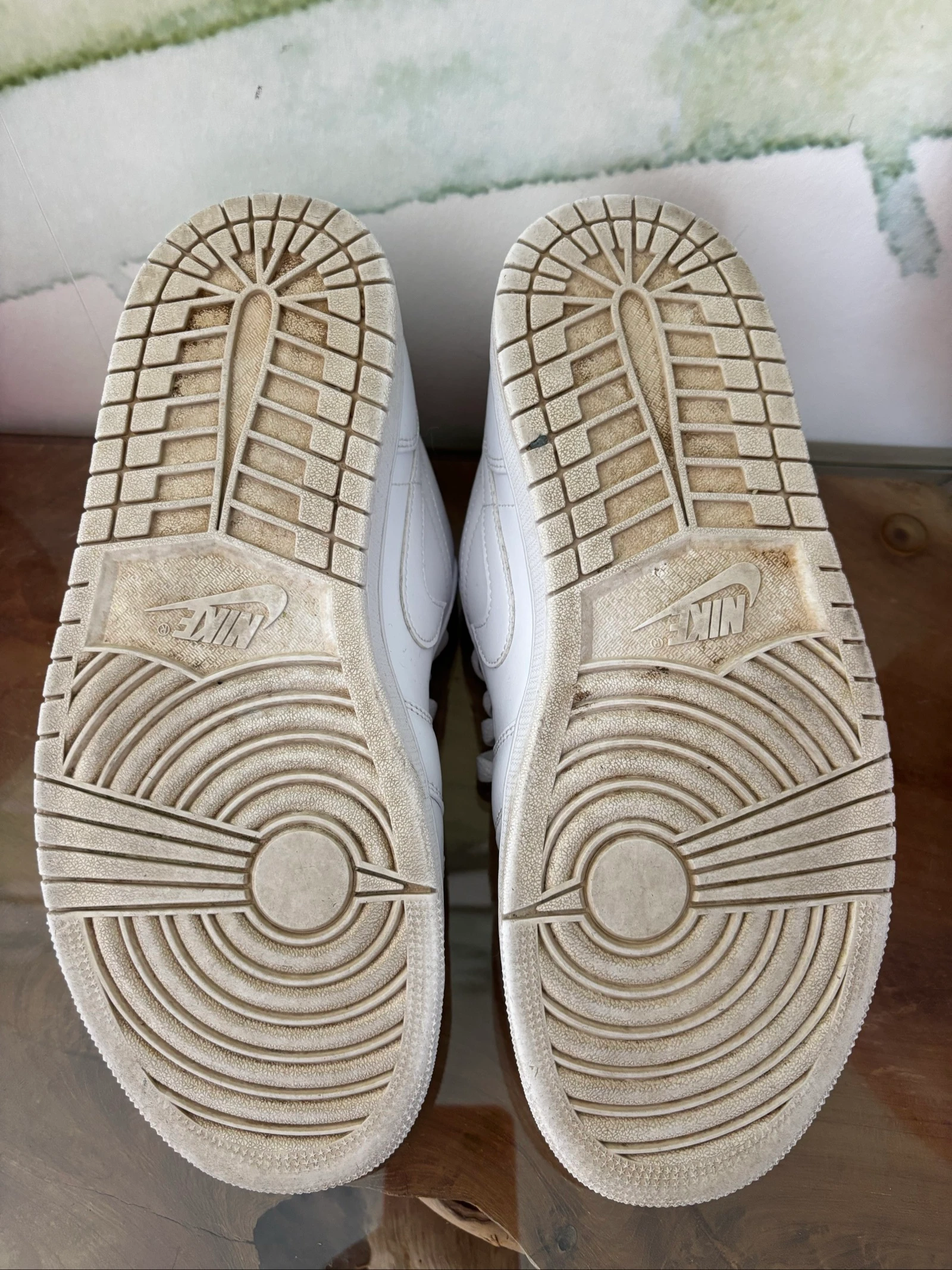 Zapatillas Nike Air Jordan 1 low blancas 43 – photo 11